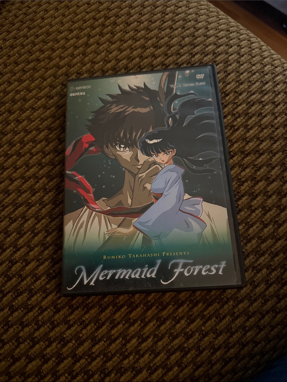 Mermaid Forest DVD Anime Series Bitter Flesh Vol 2 Geneon Rumiko Takahash